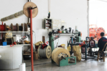 電纜車(chē)間一角