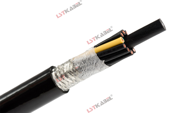 單護套屏蔽拖鏈電纜 單護套屏蔽拖鏈電纜